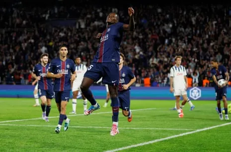 PSG Overpower Atalanta while Thuram Fires to Secure Inter Milan Victory against Ajax
