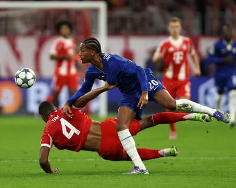The Blues' boss explodes when Bayern Munich center-back Tah escapes red card during UCL defeat